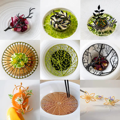 Silicone Mold for Leaf Ring Fondant Lace Decoration