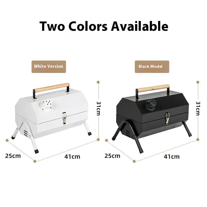 Portable Grill for Frying and Baking - Lunqara