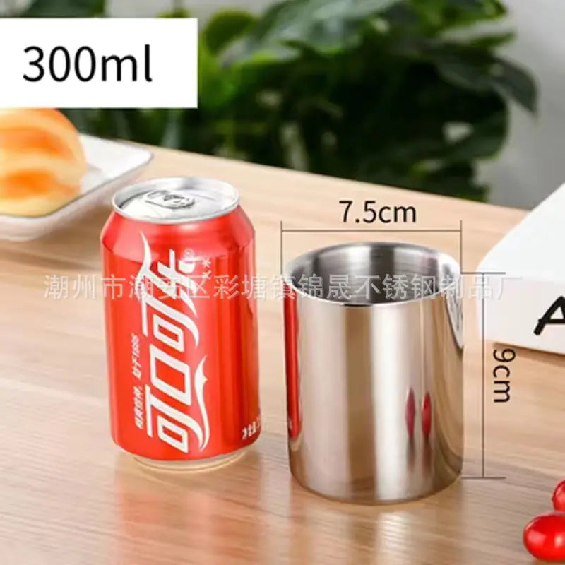 Double-Layer Insulated 316 Stainless Steel Mug with Lid