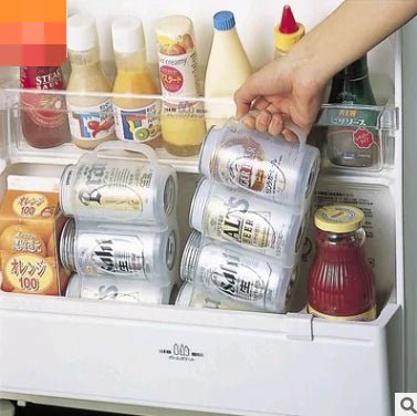 Refrigerator Beverage Storage Box and Can Organizer - Lunqara