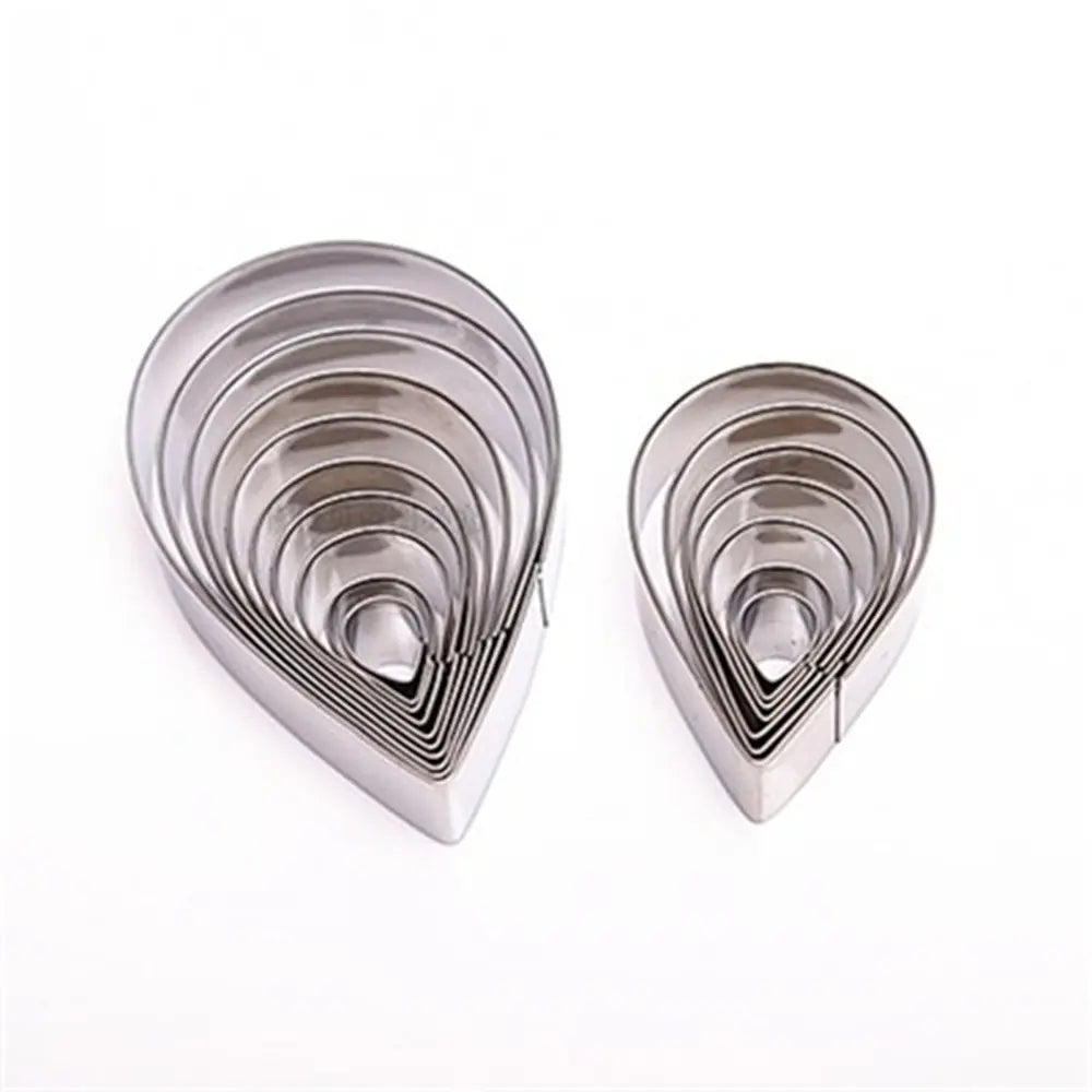 Stainless Steel English Sugar Flower Mold Set for Baking