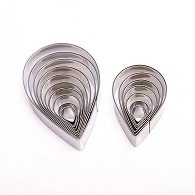 Stainless Steel English Sugar Flower Mold Set for Baking