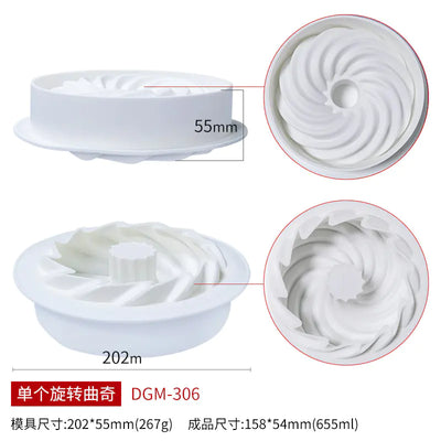Single Silicone Mold for Donut Mousse Cake, DIY