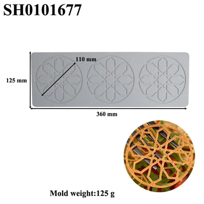 Silicone Leaf-Shaped Platter Molds for Desserts - Lunqara 