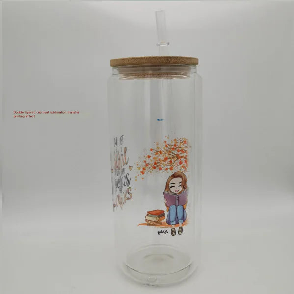 16oz High Borosilicate Glass Beer and Cola Cup - Lunqara 