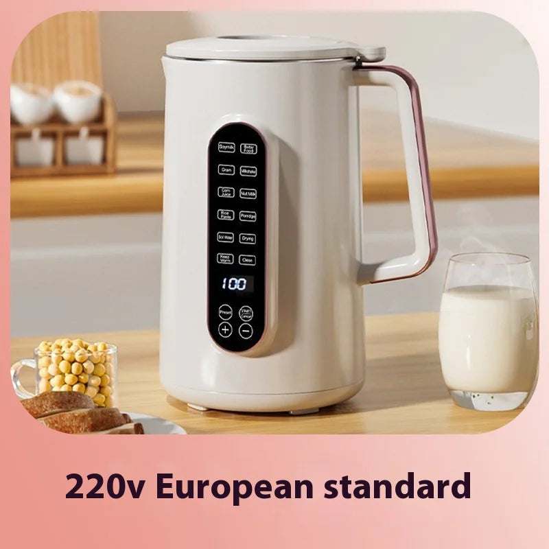 1500ml Household Wall Breaking Soy Milk Machine – Multifunctional Automatic Blender - Lunqara 