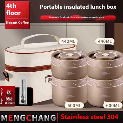 Multi-layer Extra Long Insulation Lunch Box